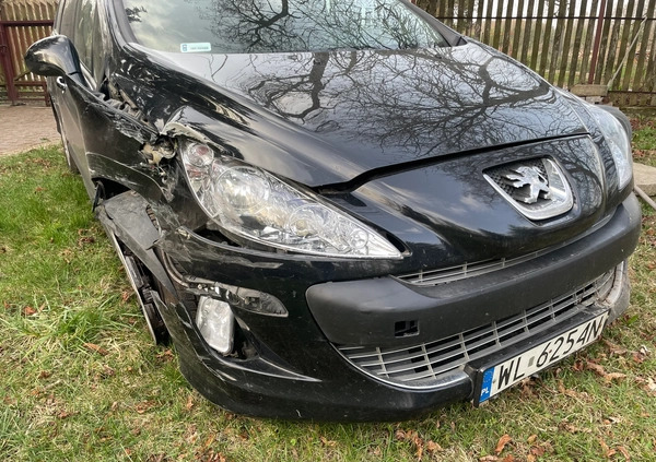 Peugeot 308 cena 3440 przebieg: 296800, rok produkcji 2009 z Warszawa małe 16